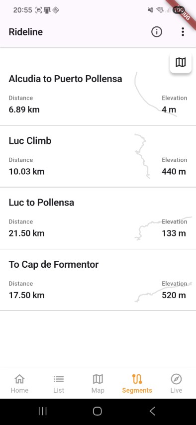 All Segments in a List